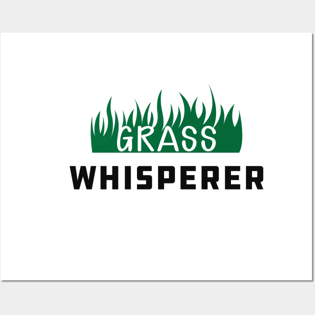 Mower - Grass Whisperer Wall Art by KC Happy Shop